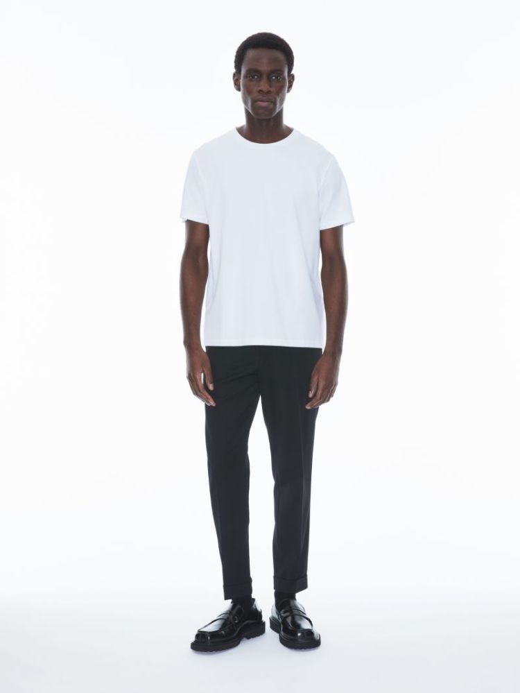 Wash inside out with similar colours - do not tumble dry 1009 WHITE