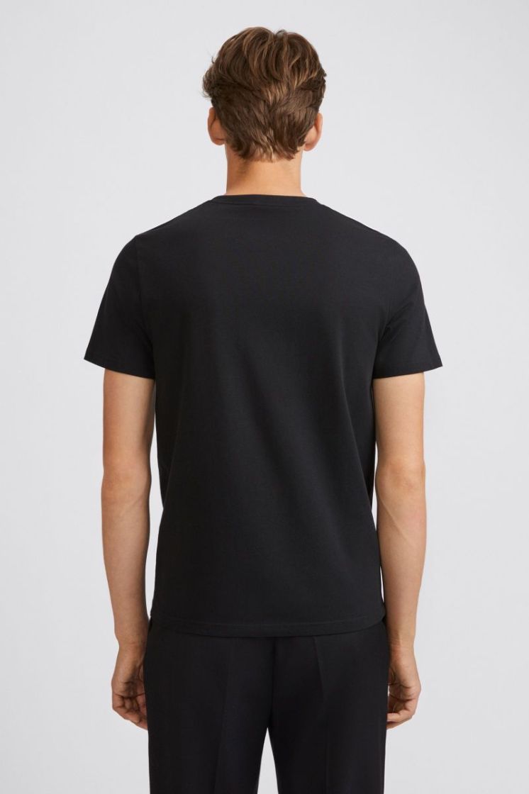 Wash inside out with similar colours - do not tumble dry 1433 BLACK