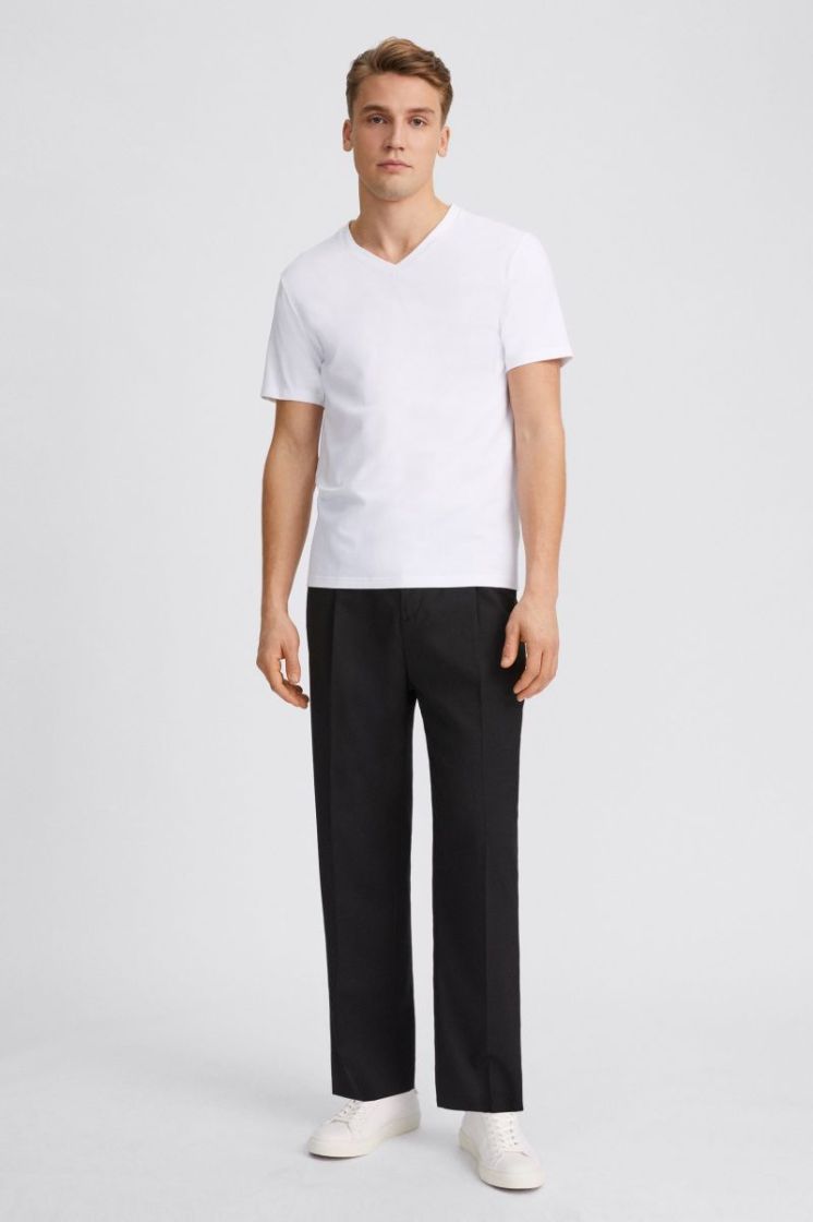 Wash inside out with similar colours - do not tumble dry 1009 WHITE