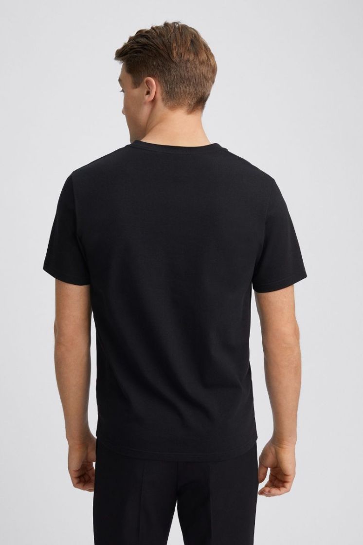 Wash inside out with similar colours - do not tumble dry 1433 BLACK