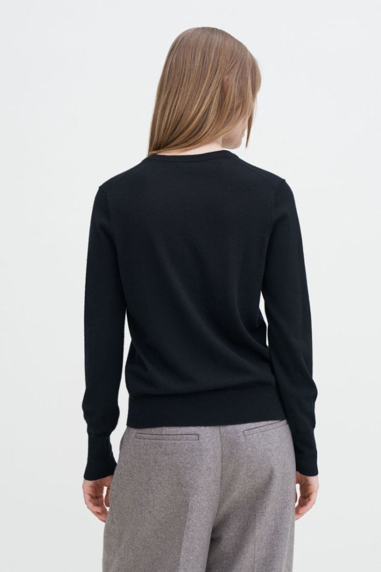 Wash inside out with similar colours - do not tumble dry 1433 BLACK