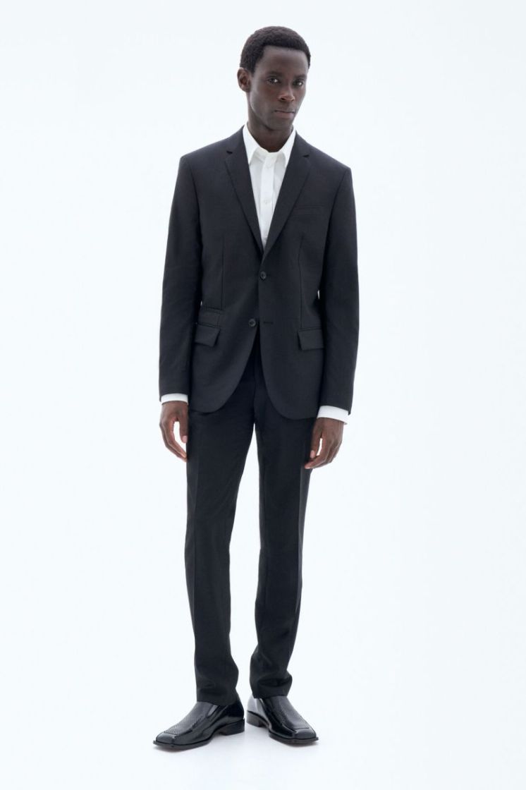 Dry clean only - do not tumble dry 1433 BLACK