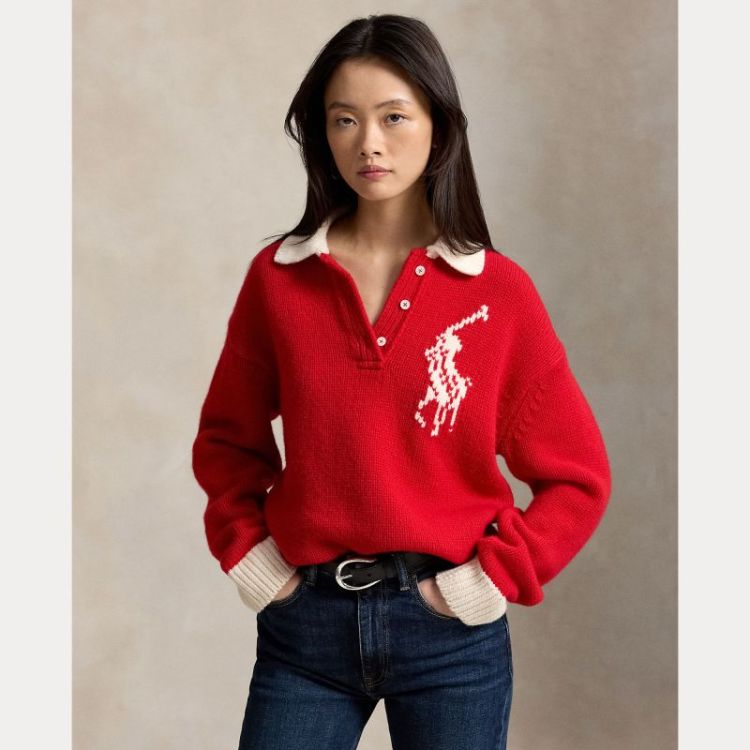 002 RED/CREAM