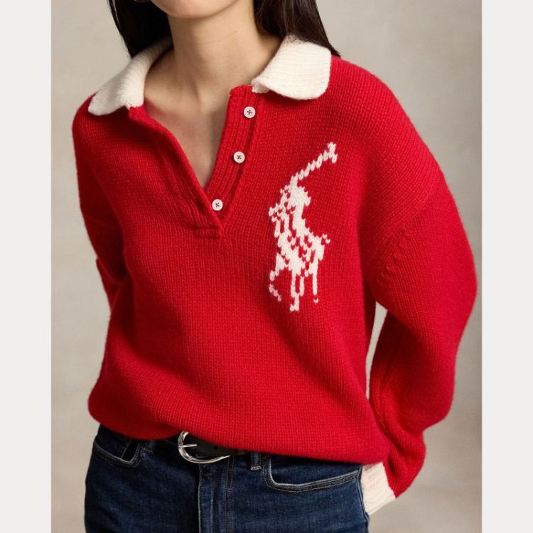 002 RED/CREAM